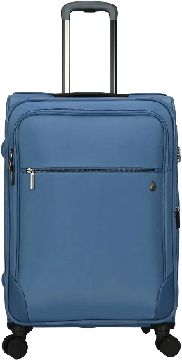 BTL 24-inch Recycled Nylon Softside Checked Upright Luggage