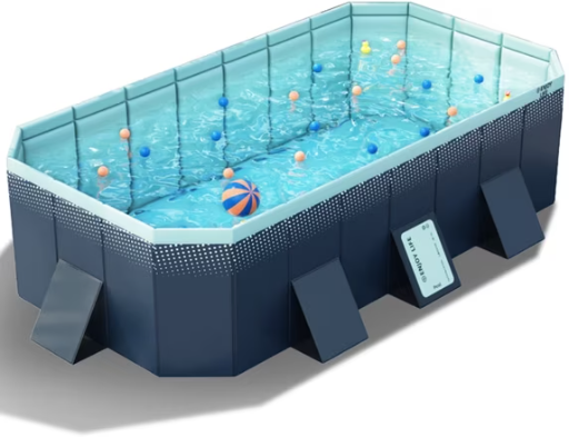 Hurber Foldable Swimming Pool 113 x 66 x 20