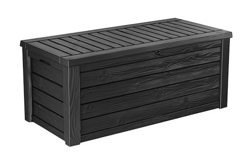 Keter Westwood 150 Gallon Resin Large Outdoor Storage Box