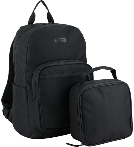 Eastsport Unisex 17 Backpack  Lunch Box 2-Piece Set