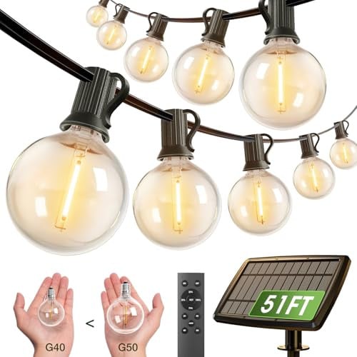 Solar String Lights 50FT 