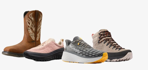 Outdoor Footwear Sale: Columbia, Merrell  More