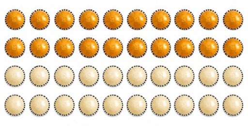 Nespresso Vertuo Capsules 40-Count (Golden Caramel  Sweet Vanilla Variety Pack)