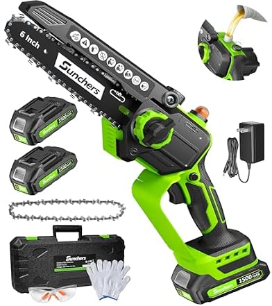 App Exclusive: Sunchers Cordless Mini Chainsaw