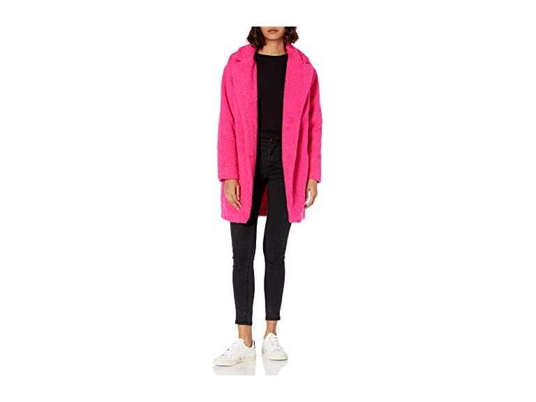 Amazon Essentials Women Teddy Bear Fleece Coat