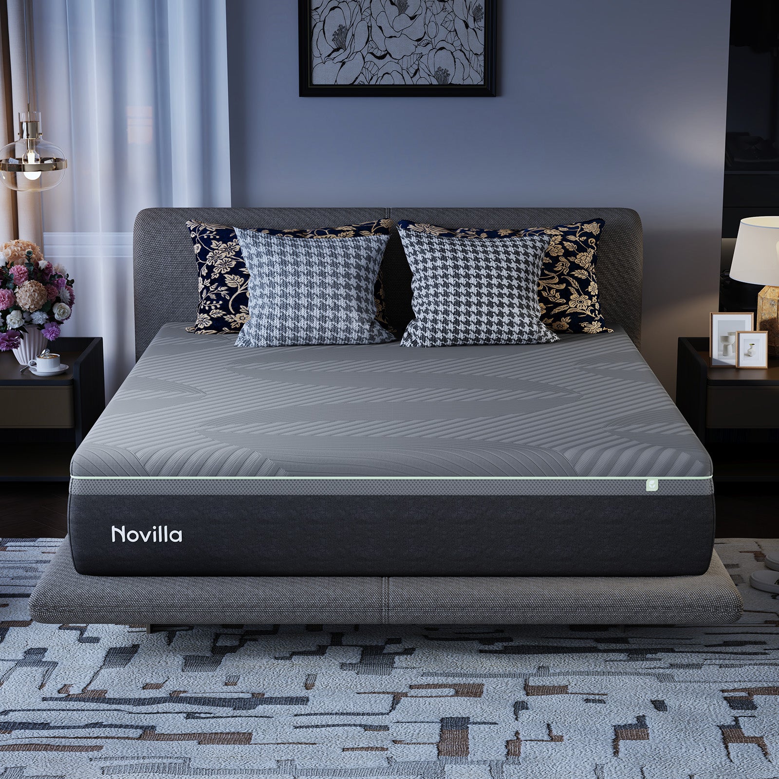 Novilla 12 AiryFlow Cooling Foam Queen Mattress