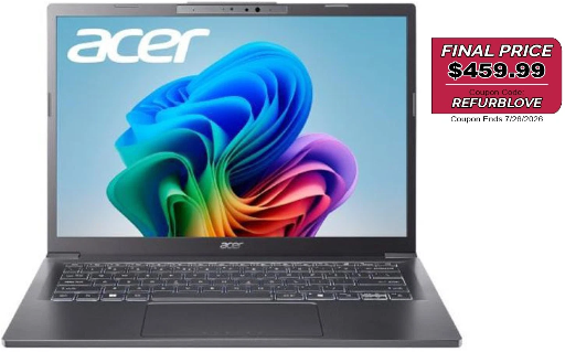 Acer Aspire 14 AI (Cert. Refurb) 16GB LPDDR5 1TB SSD