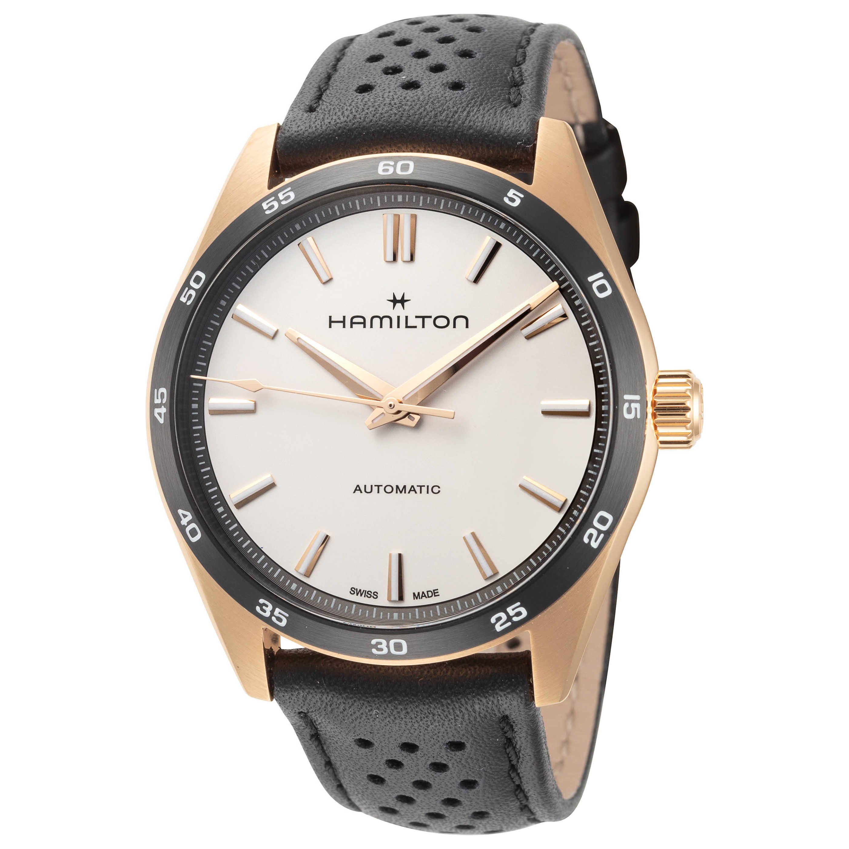 Hamilton Jazzmaster Automatic White Dial Mens Watch