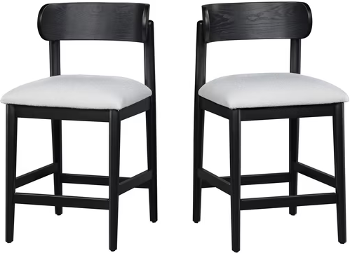2-Pack Beautiful Drew Counter-Height Stools by Drew Barrymore