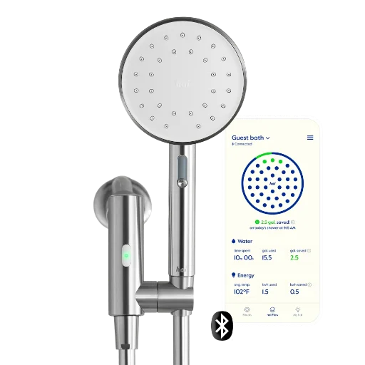 Hai Smart Self-Powered Water-Saving 1.8GPM Shower Head