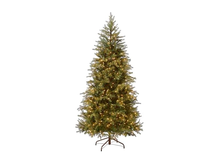 National Tree Company 7.5 Pre-Lit Feel Real Christmas Tree