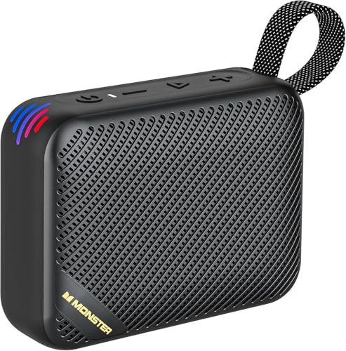 Monster S360 Portable Bluetooth Speaker IPX7 Waterproof