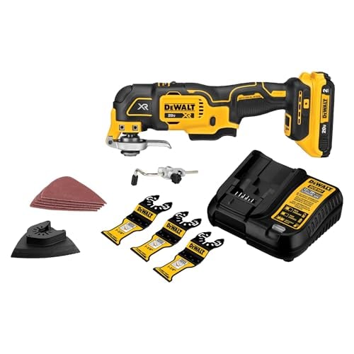 DeWALT 20V Max XR Oscillating Multi-Tool Kit w/ 2Ah Battery/Charger