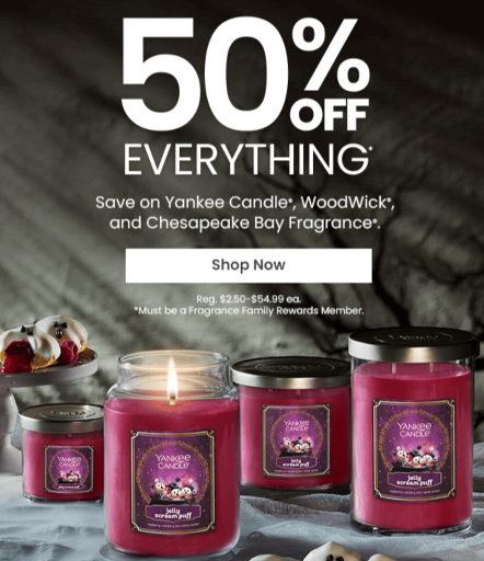 Yankee Candle Summer SALE