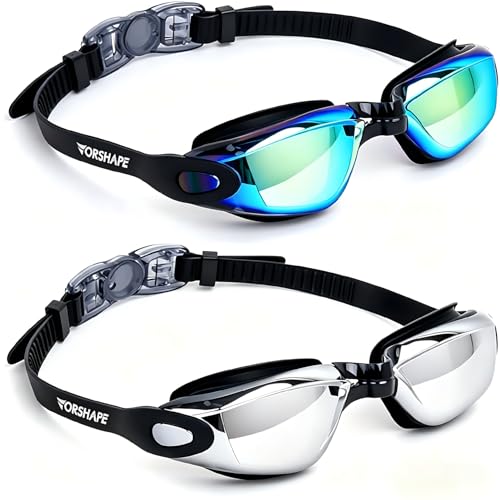 Vorshape Adult Swim Goggles 2-Pack