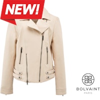 Bolvaint Camile Lambskin Moto Jacket - Women's XXS