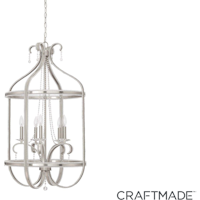 Craftmade Lighting - Andrianna Lighting - Five Light Candle Style Chandelier