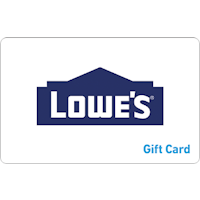 $100 Lowe's� Digital Gift Card + 200 Bids