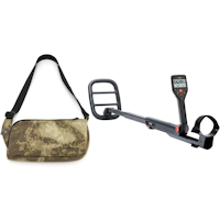 Minelab Ultra Lightweight and Compact Go-Find 66 Metal Detector + Wilson & Miller Tactical Utility Sling Bag