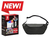 Nintendo Switch – OLED Model: Mario Kart 8 Deluxe Bundle + Monolith Traverse Sling Bag