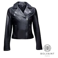 Bolvaint Victoire Lambskin Moto Jacket - Women's L