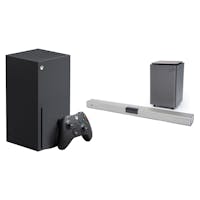 Xbox Series X Console - 1TB - Black  + Schultz S-900X 2.1ch Bluetooth Home Theatre Soundbar System and Wireless Subwoofer