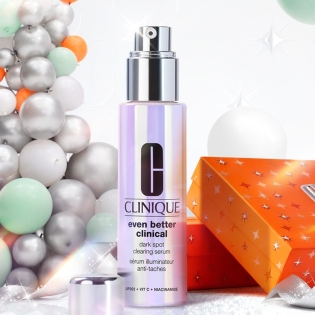 Clinique 买1送1：镭射瓶、黄油、紫光精华等