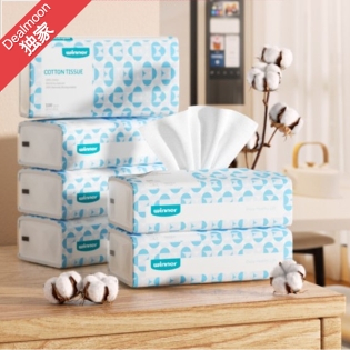 17周年独家：Winner 经典款棉柔巾6包600抽 评论抽洗脸巾