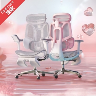 折扣升级：拯救久坐废腰！国民神椅黑白调 史低大促+评论抽奖