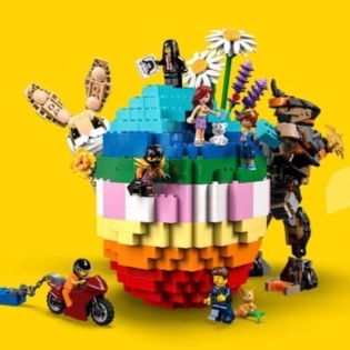 LEGO 实体店内 复活节彩蛋活动