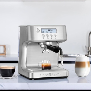 CASABREWS 半自动意式咖啡机 咖啡师冠军力荐