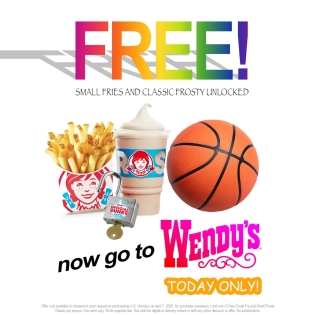 Wendy's 请你吃小食，无需购买，到店即领🍟🥤