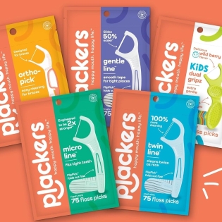 Plackers多款牙线补货 低至6.1折