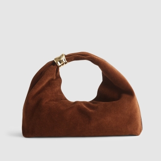 Madewell 质感包袋 号麂皮手包$39