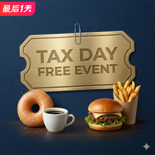 限今天：全美多家餐厅、影院、Petco等4/15日纳税日限时活动