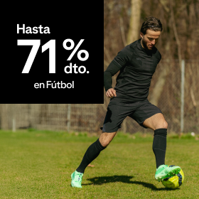 Hasta 71% de dto. en Fútbol