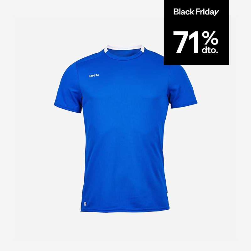 Camiseta de fútbol Essentiel adultos con 71% de descuento