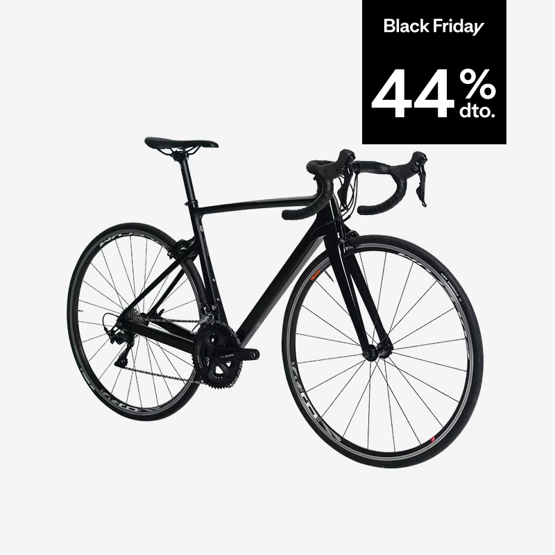 Bicicleta de ruta Shimano 105 11x2 cuadro de carbono con 44% de descuento