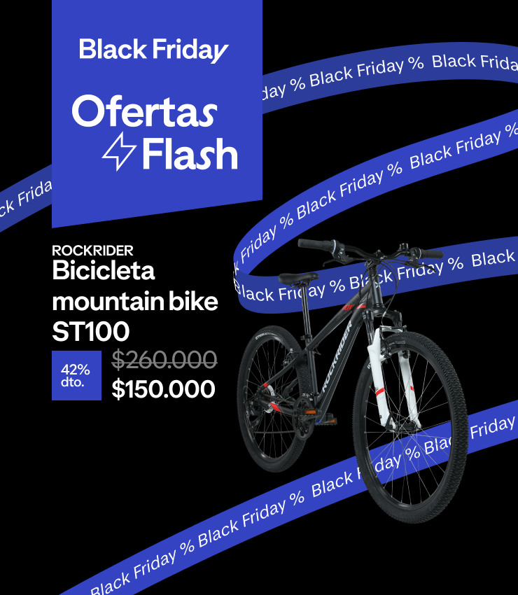 Bicicleta mountain bike ST100 con 42% de descuento