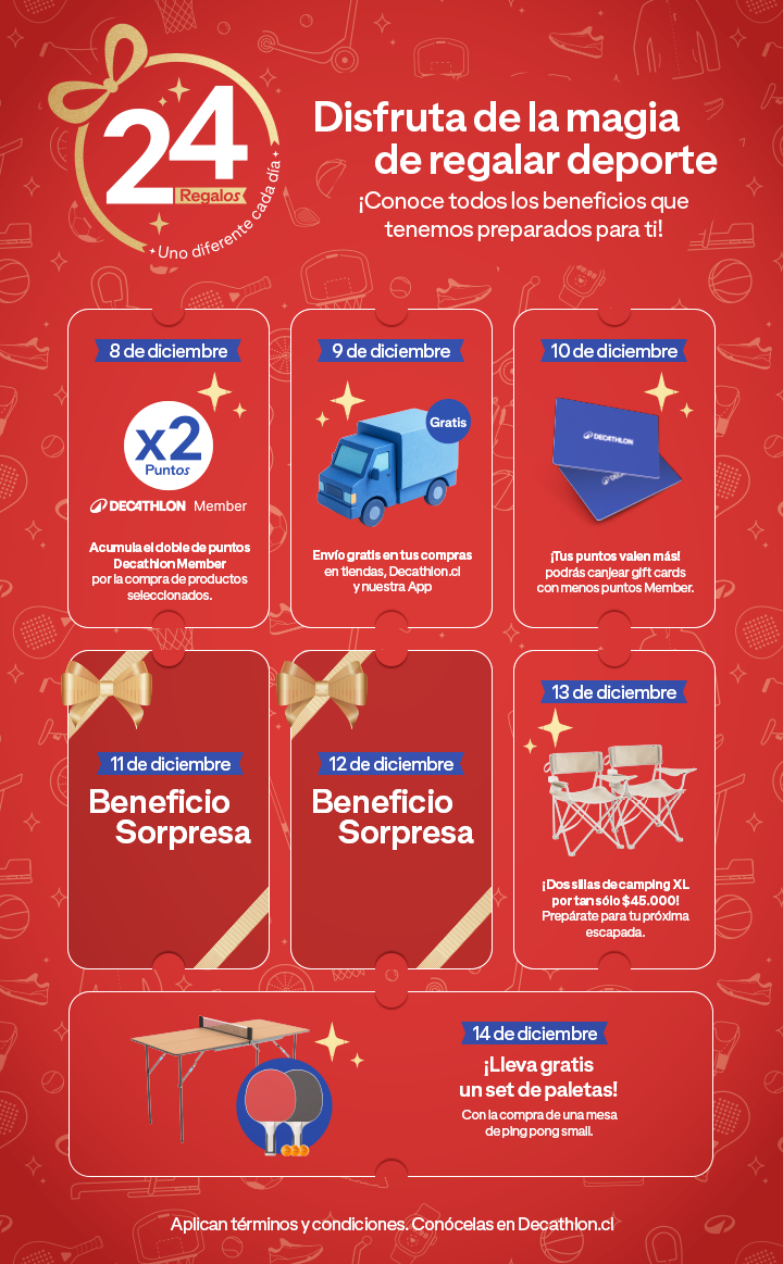 Disfruta de la magia de regalar deporte