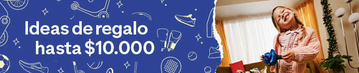 Ideas de regalo hasta $10.000.- 