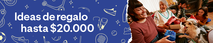 Ideas de regalo hasta $20.000.- 