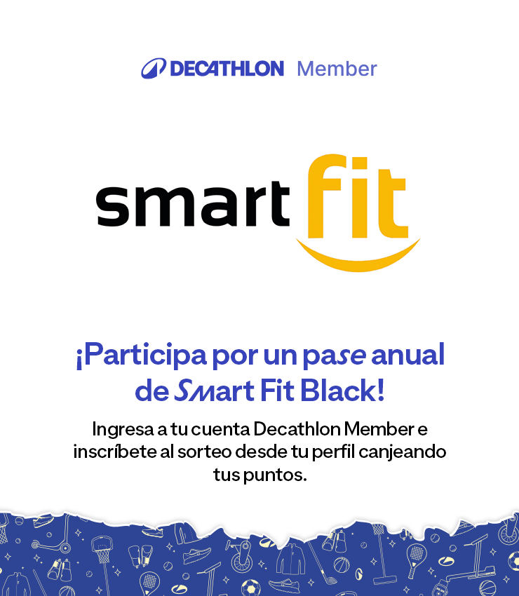 ¡Participa por un pase anula de Smart Fit Black