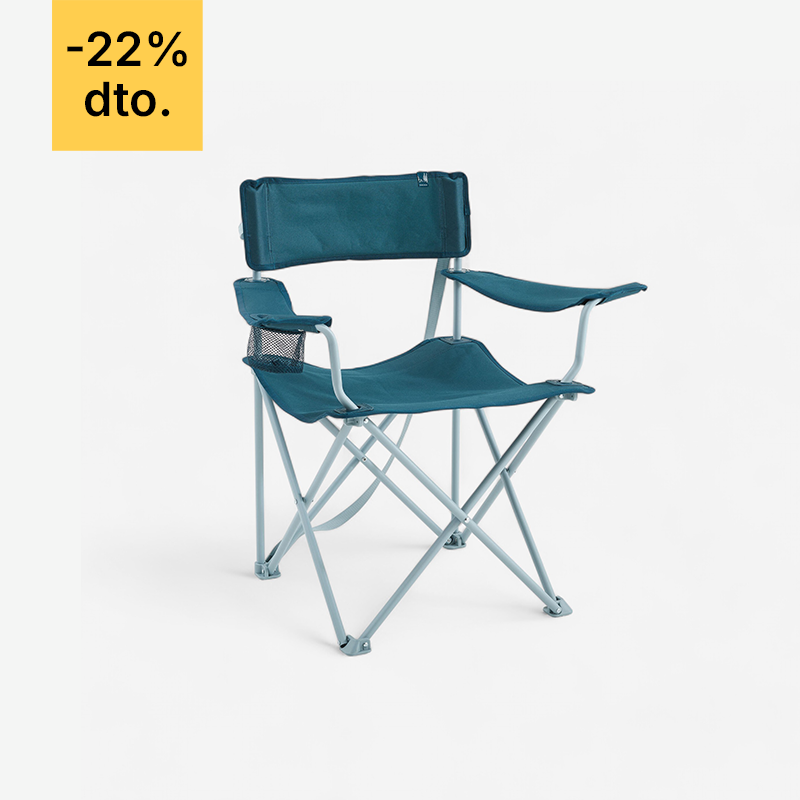 Silla plegable con 22% de descuento
