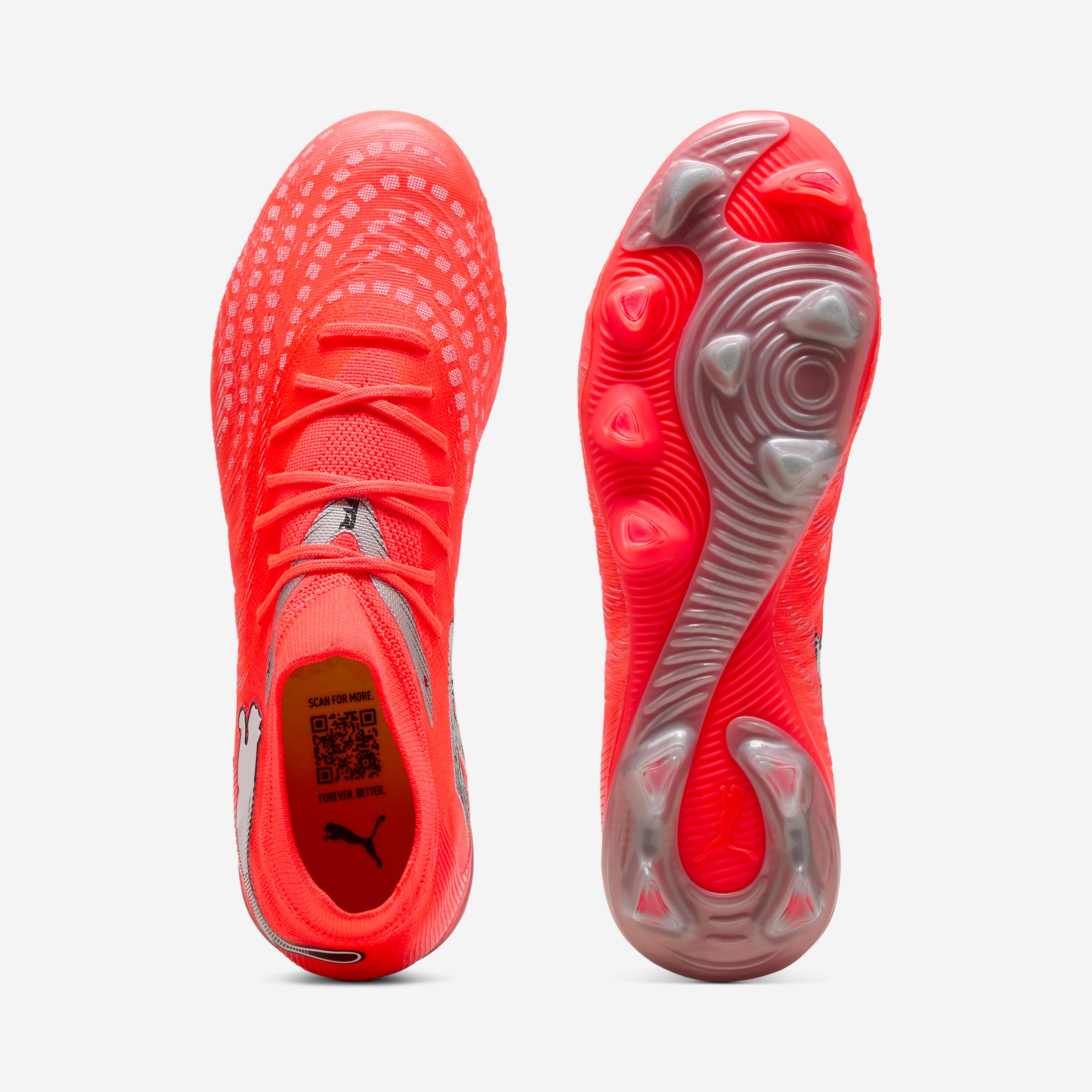 Zapatillas de fútbol Future 9 Match FG/AG rojo