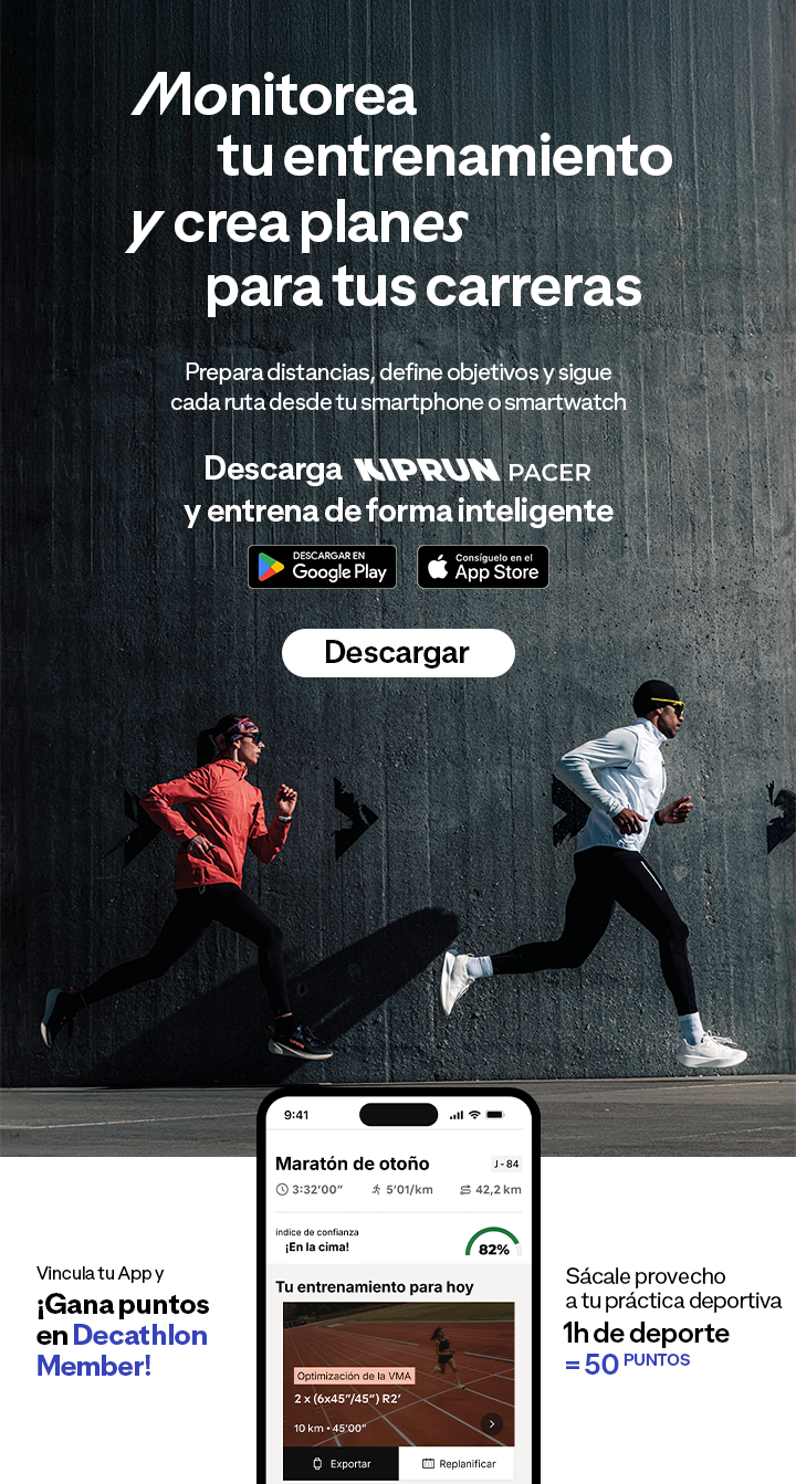 Monitorea tu entrenamiento y crea planes para tus carreras