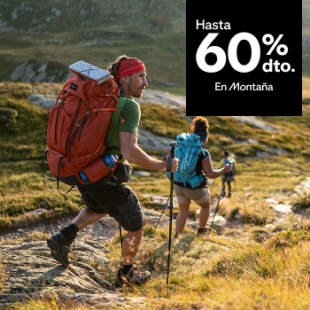 Hasta 60% de dto en montaña