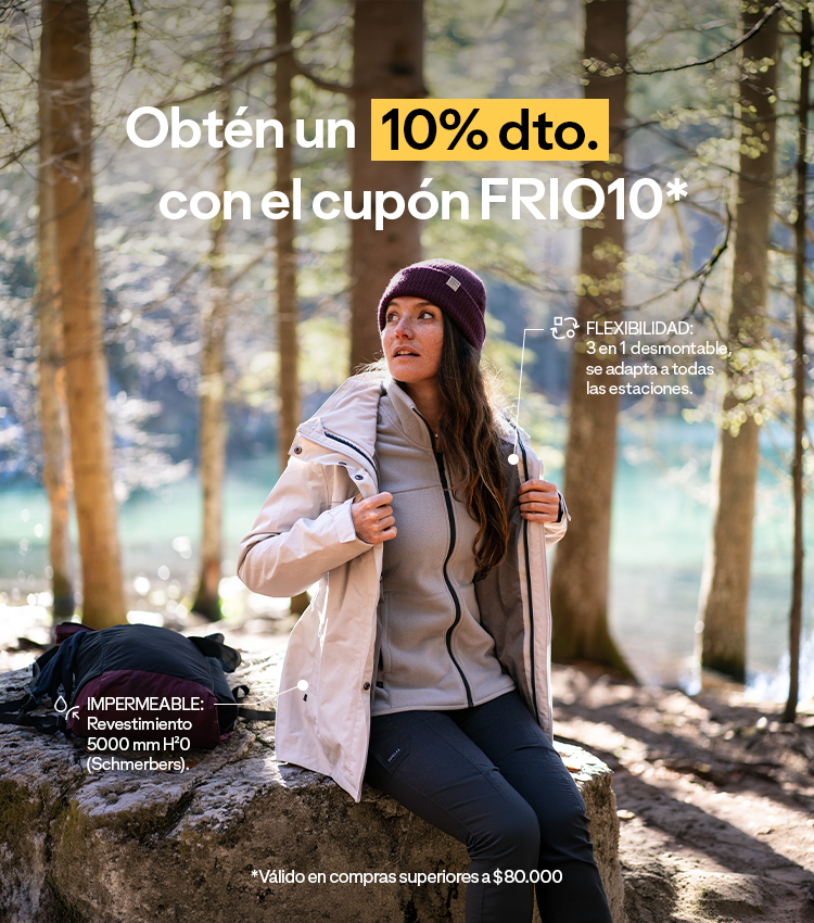 Obtén un 10% de dto. con el código FRIO10 *en compras superiores a $80.000