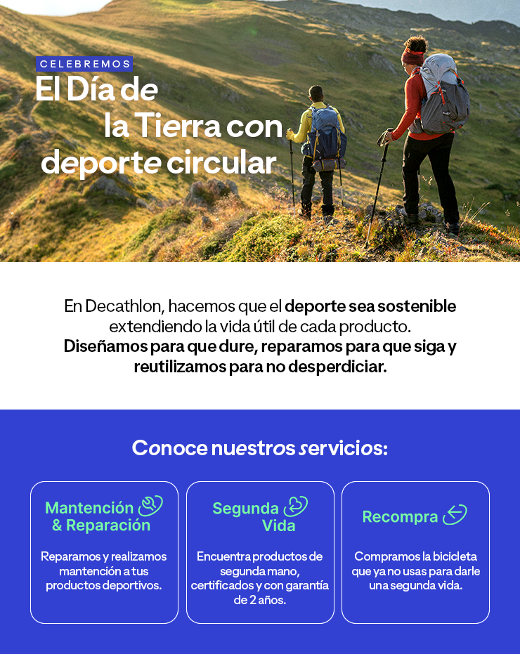 Celebremos juntos el Día de la Tierra con el deporte circular