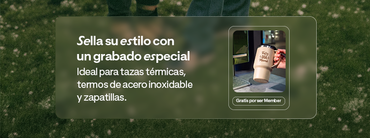 Sella su estilo con un grabado especial